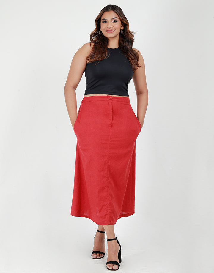 Maxi Skirt with Pockets