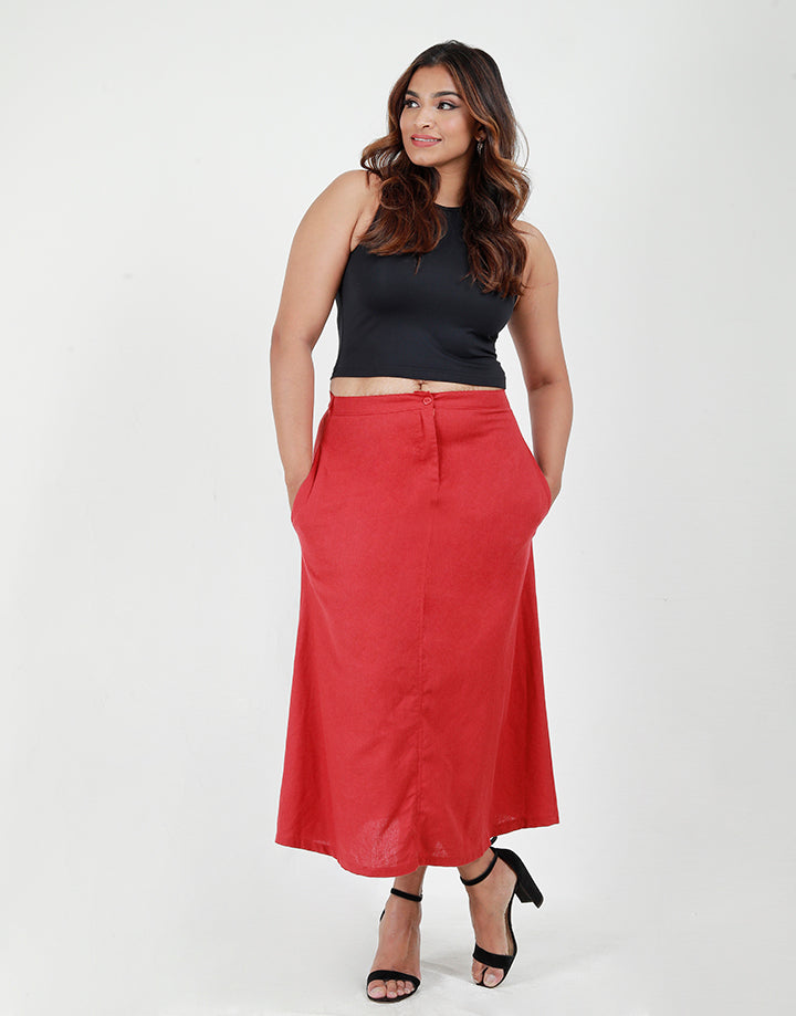 Maxi Skirt with Pockets