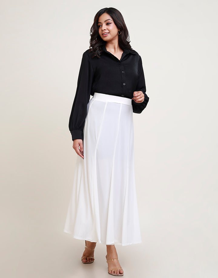 Stretch A-Line Skirt