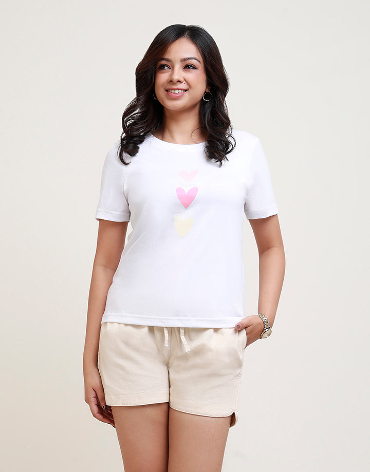 Short Sleeve Screen Print T-Shirt