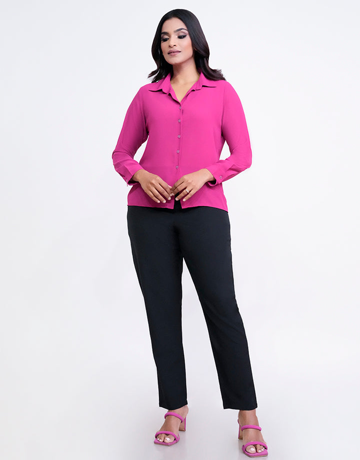 3 Button Office Slim Fit Pant