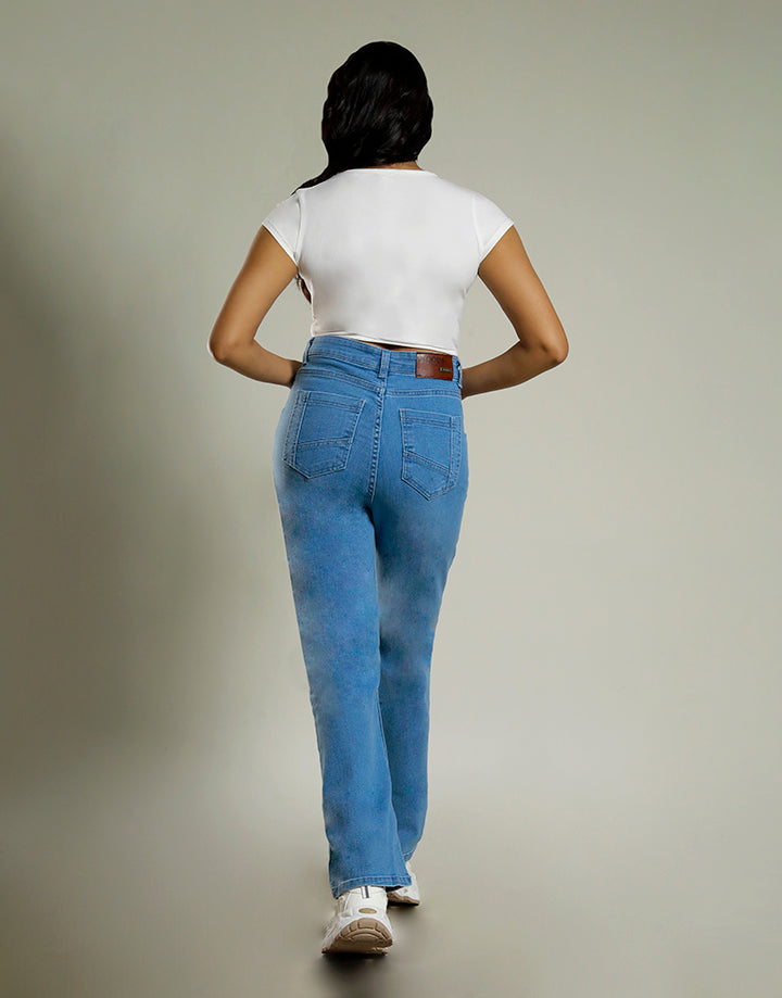 MOODS Denim Pant with Side Pockets