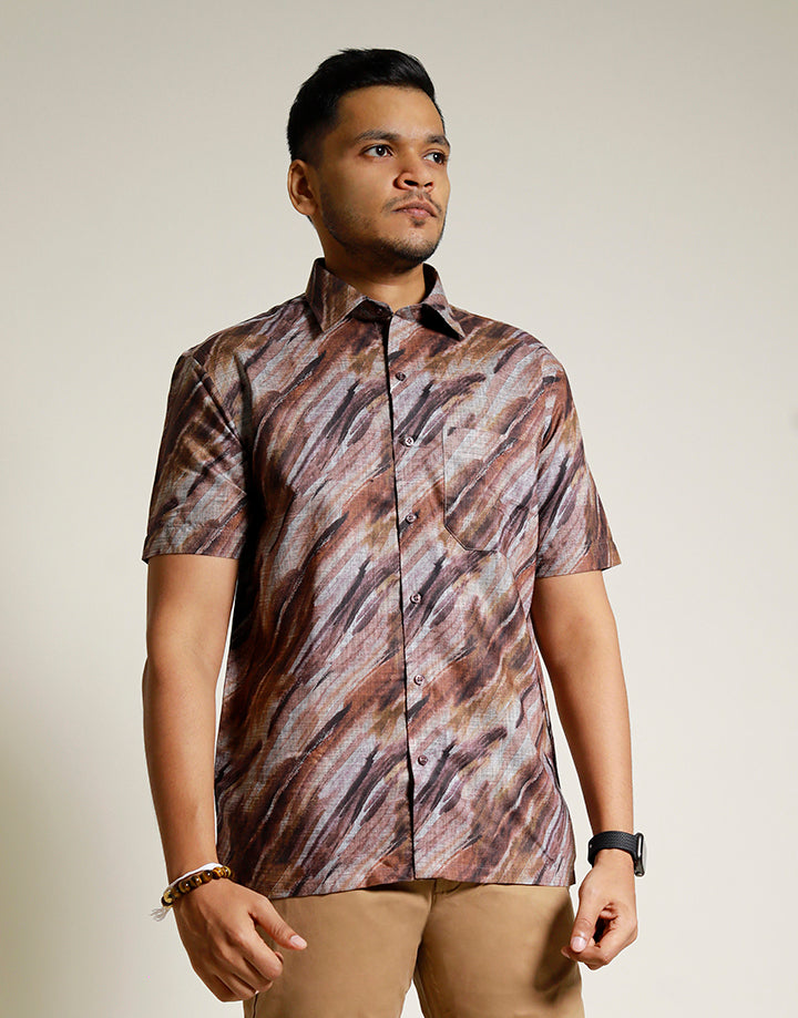 DENZO Solid Red Piping Short Fit