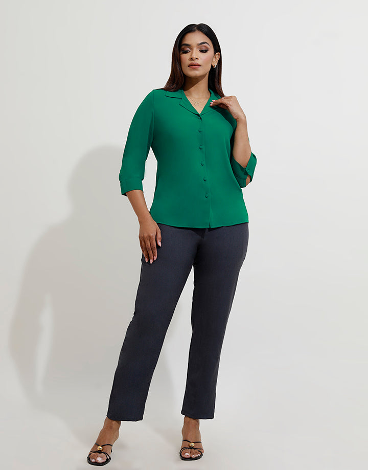 3 Button Office Slim Fit Pant