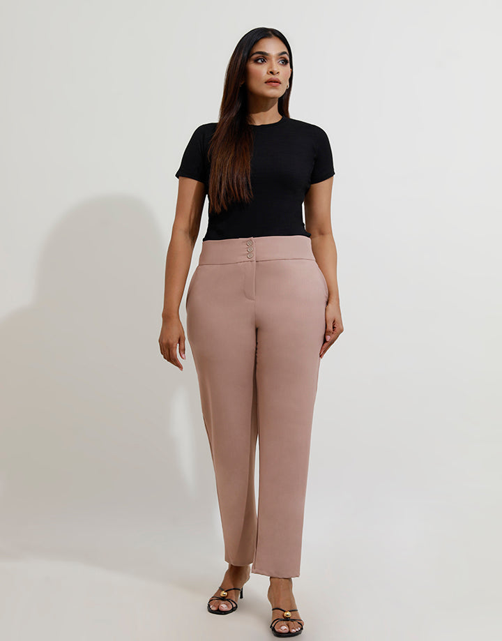 3 Button Office Slim Fit Pant