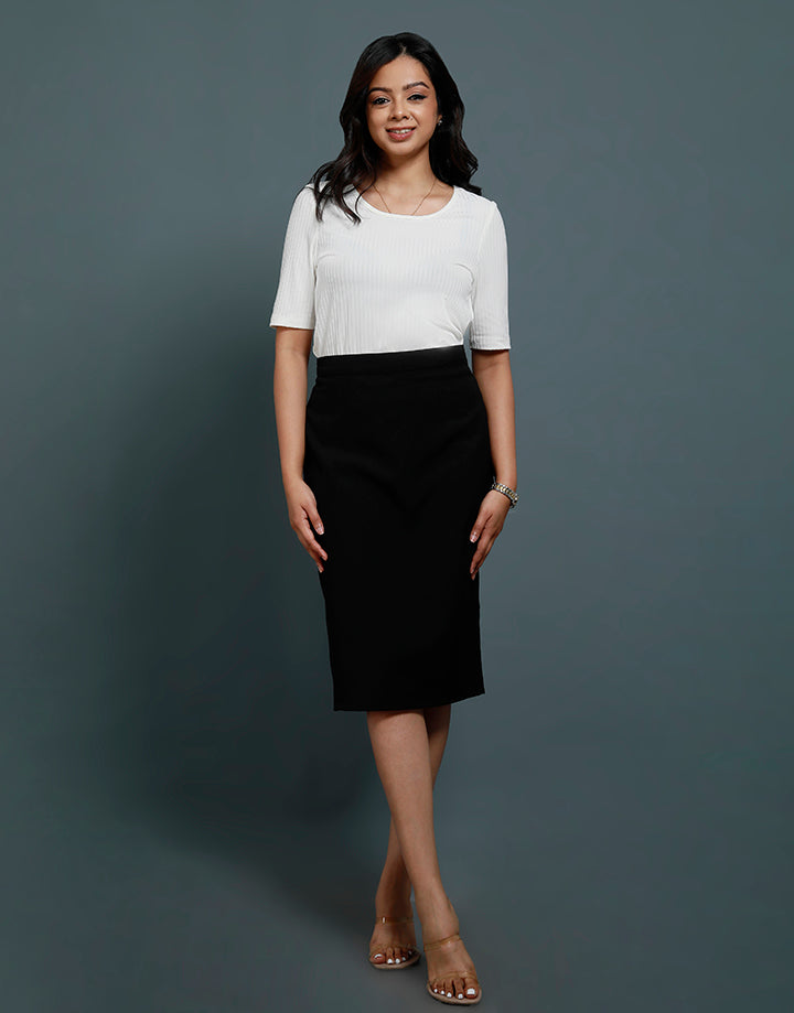 Plain Tight Skirt