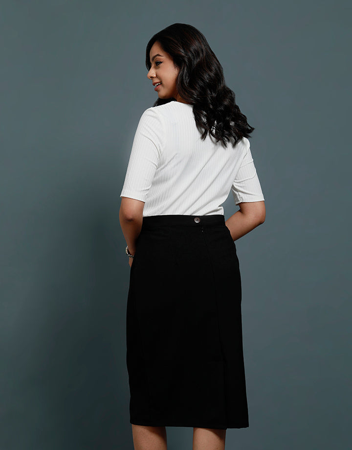 Plain Tight Skirt