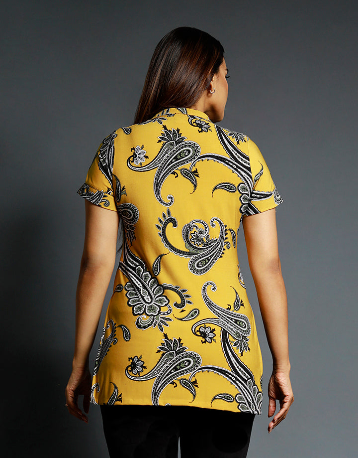 Printed Ladies Shirt Blouse