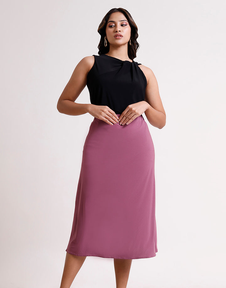 Plain ITY A-Line Skirt Elastic Band