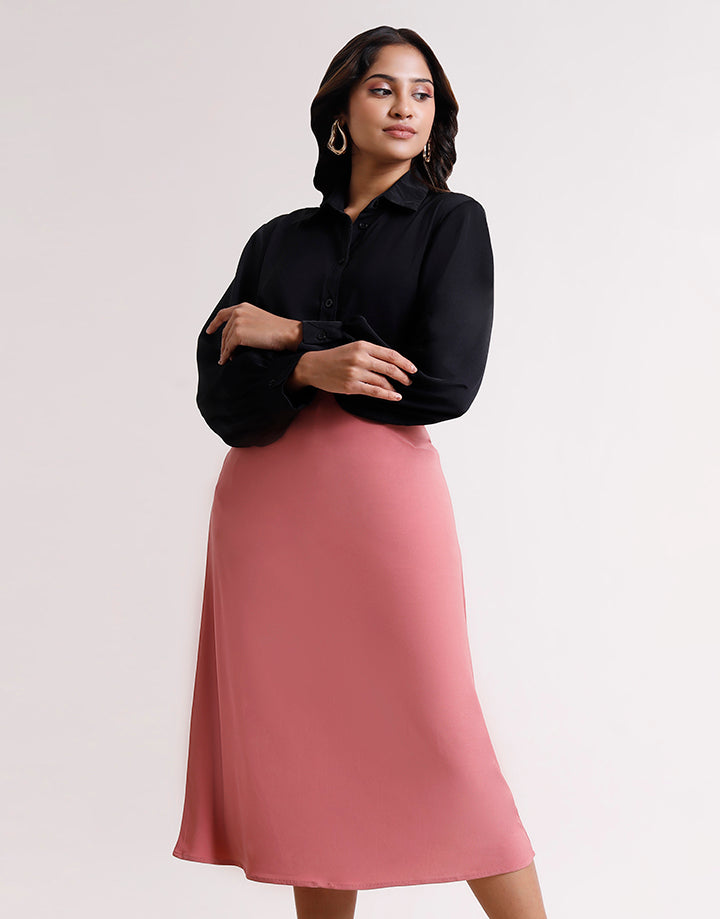 Plain ITY A-Line Skirt Elastic Band