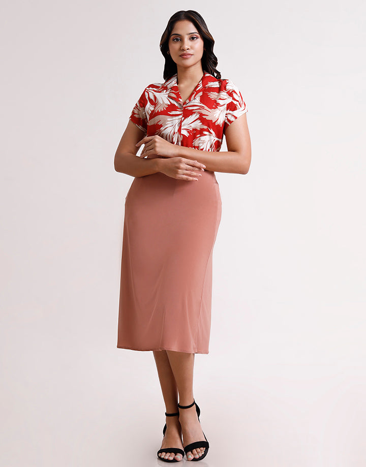 Plain ITY A-Line Skirt Elastic Band