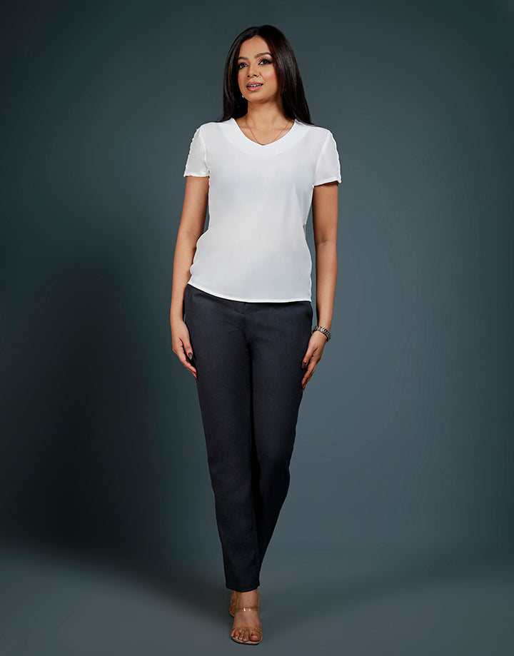 3 Button Office Slim Fit Pant