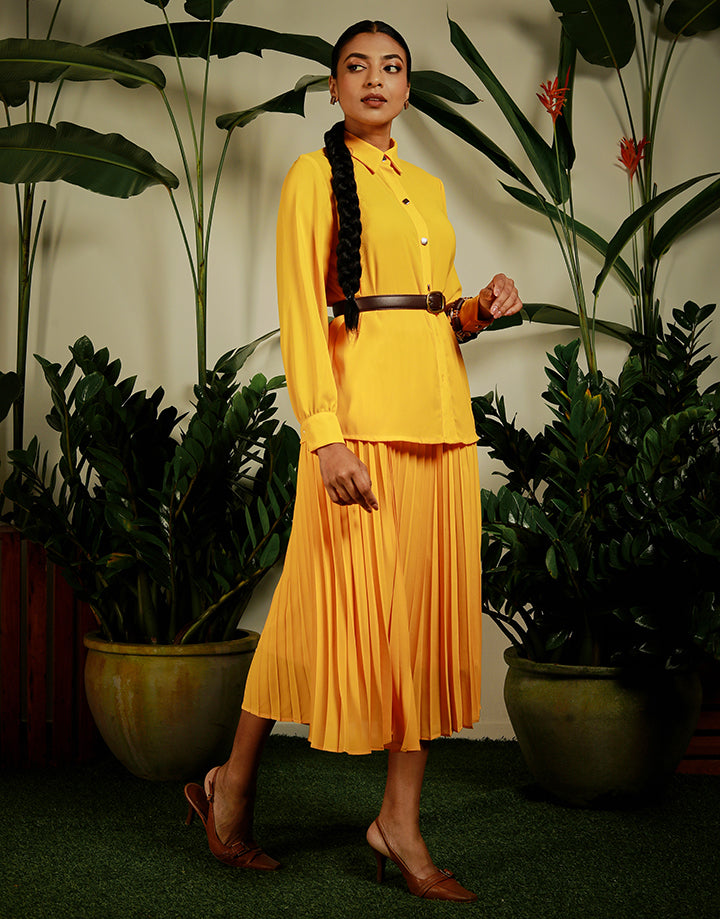 Long Sleeve  Button Down Shirt