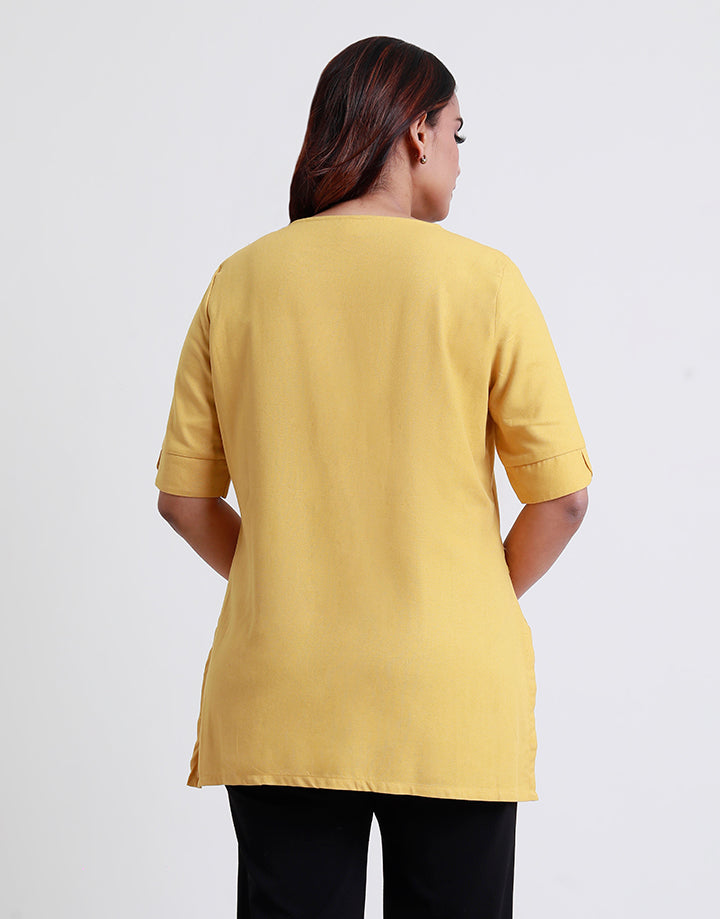 Bonding Detail Short Sleeve Kurta