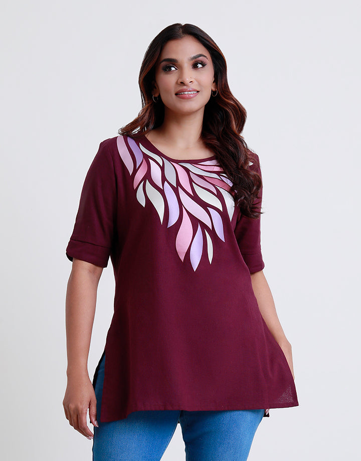 Bonding Detail Short Sleeve Kurta