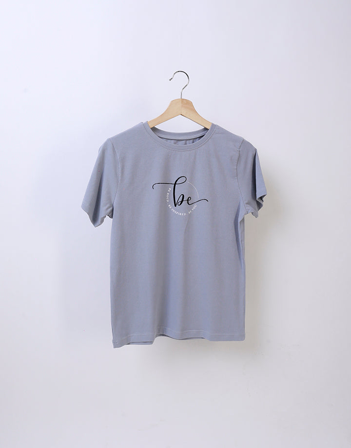 Round Neck T-Shirt with Short Sleeves