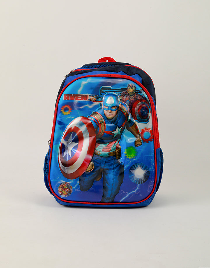 3D Embossed Cartoon Character Printed School Bags