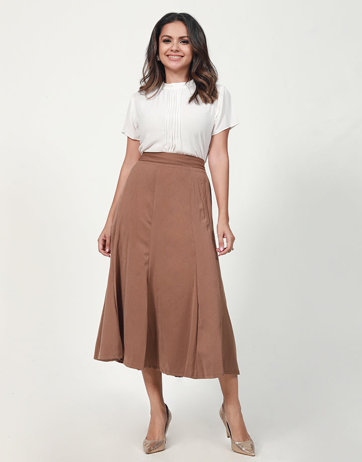 8 Piece Flared A-Line Skirt