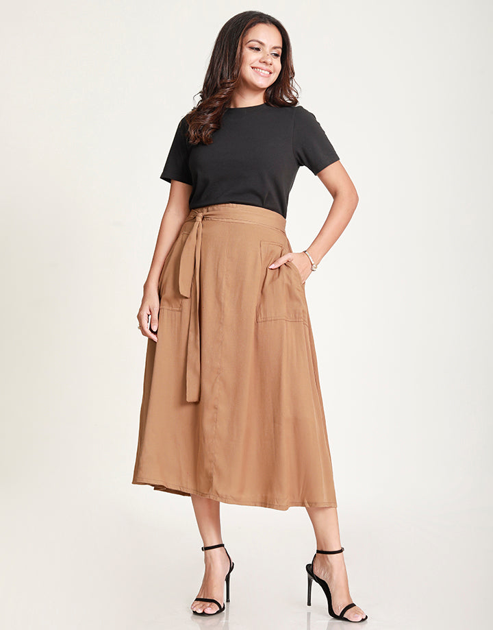A-Line Skirt with Pockets