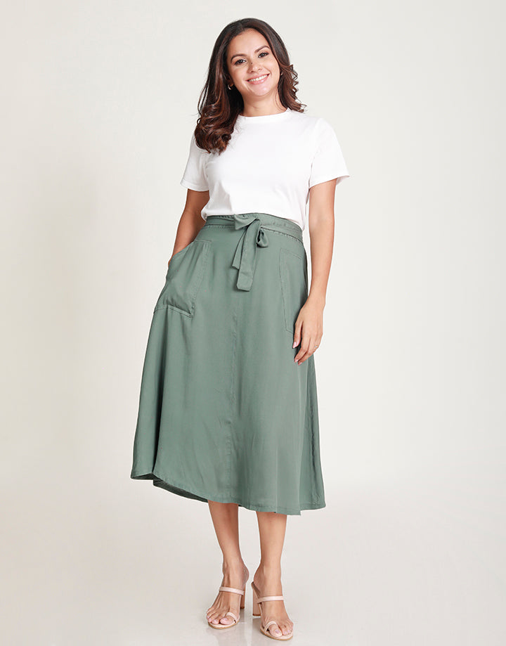 A-Line Skirt with Pockets