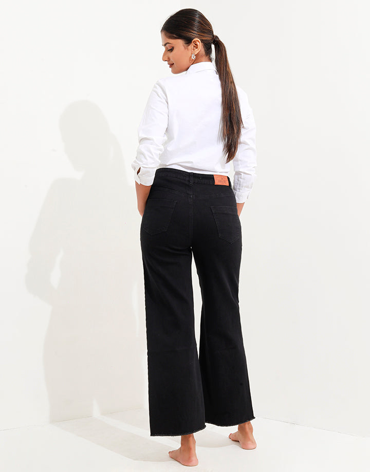 Reviz Baggy Wide Leg Jeans with Deep Pockets