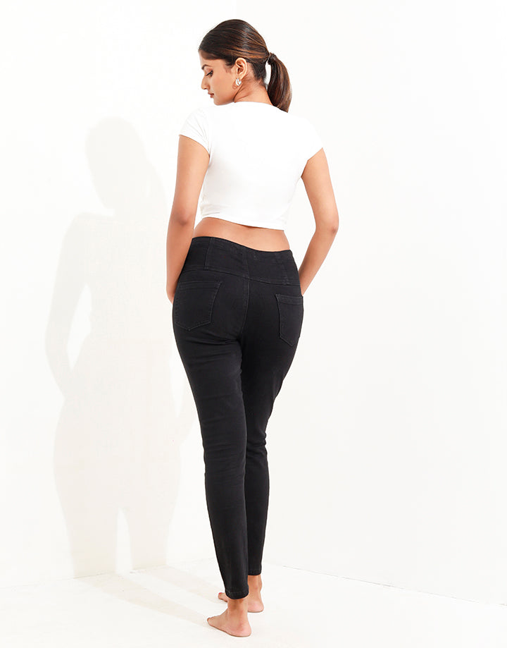 Reviz Black High Waisted Jeans