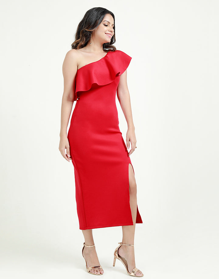 Cold Shoulder Bodycon Dress