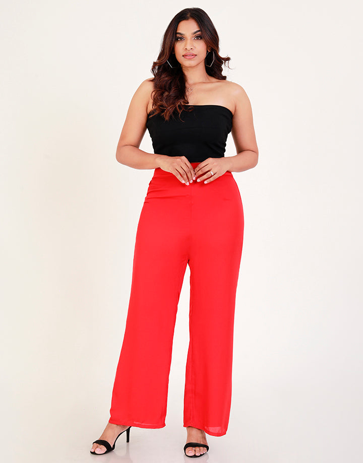 High Waisted Georgette Pant