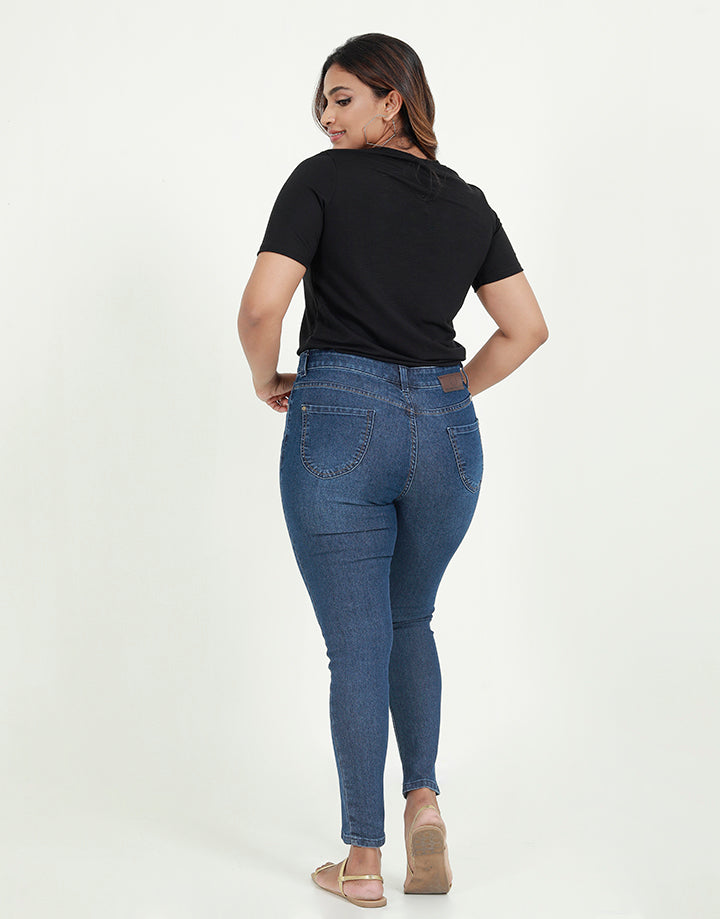 Seine Mid Rise Skinny Jeans 27 Inch True Blue, 59% OFF