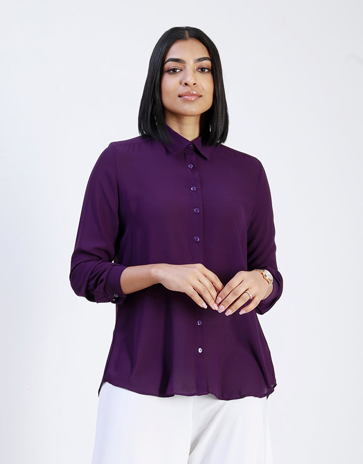 Long sleeves Blouse with Buttons