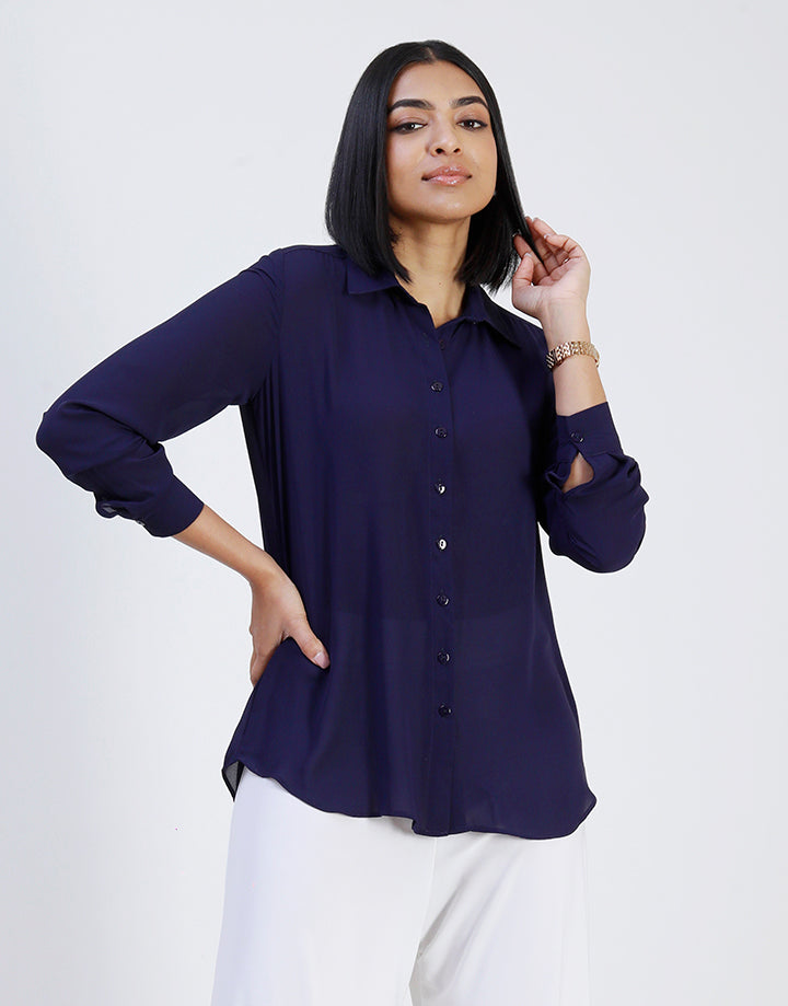 Long sleeves Blouse with Buttons