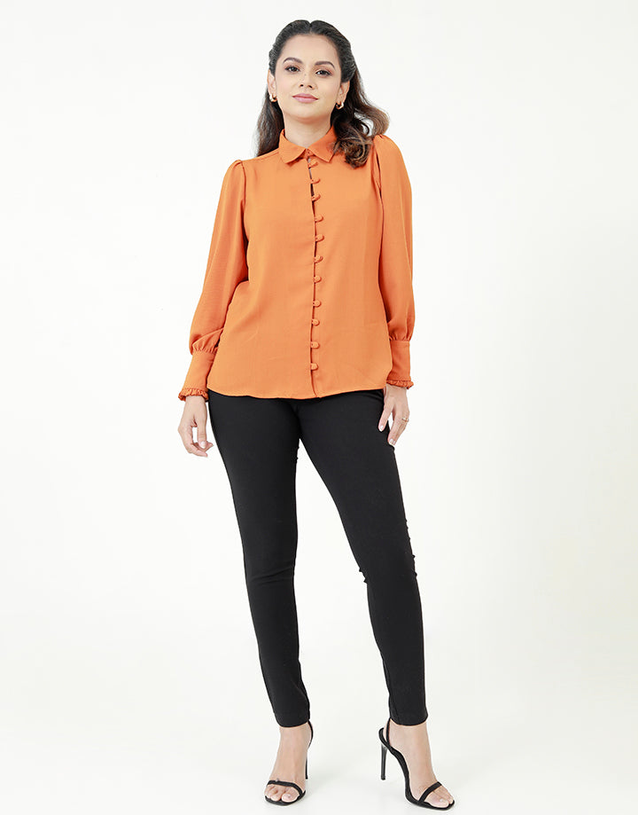 Loose fit Blouse with Long Sleeves