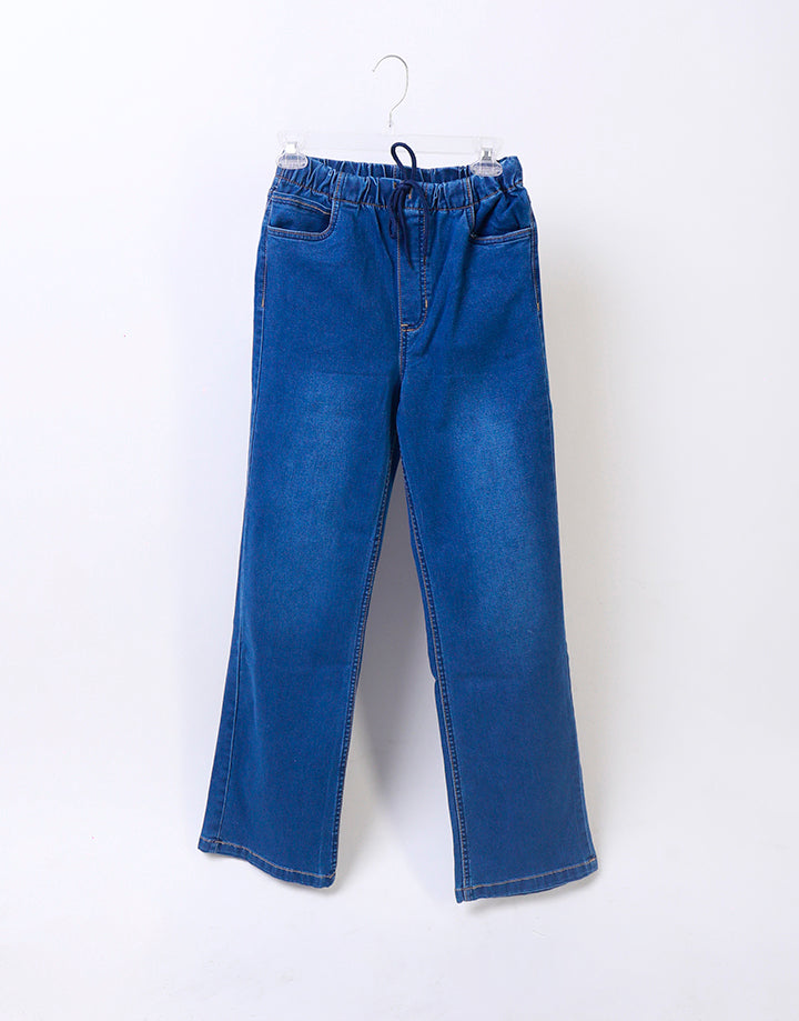 MOODS Denim Pant with Side Pockets