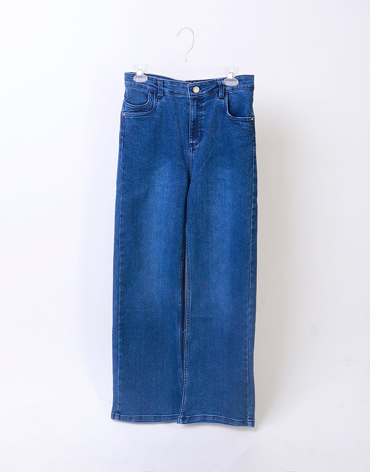 MOODS Denim Pant with Side Pockets