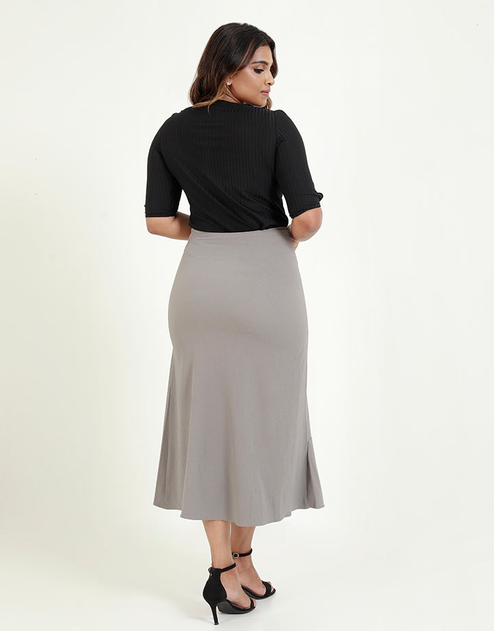 Midi Fishtail Skirt