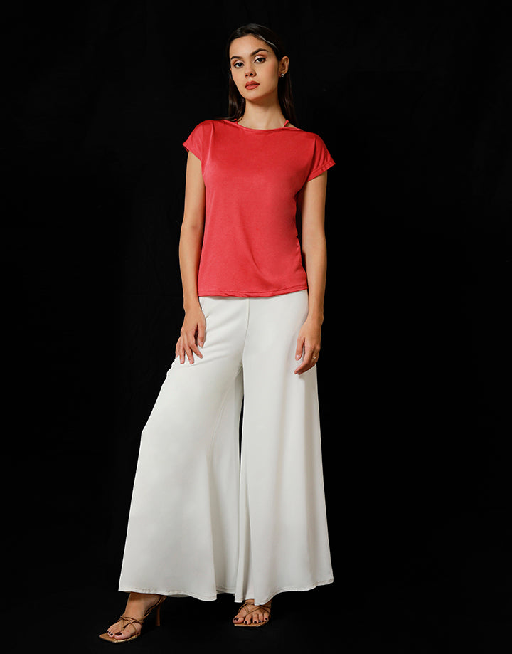 Plain T-Shirt with Maggie Sleeves