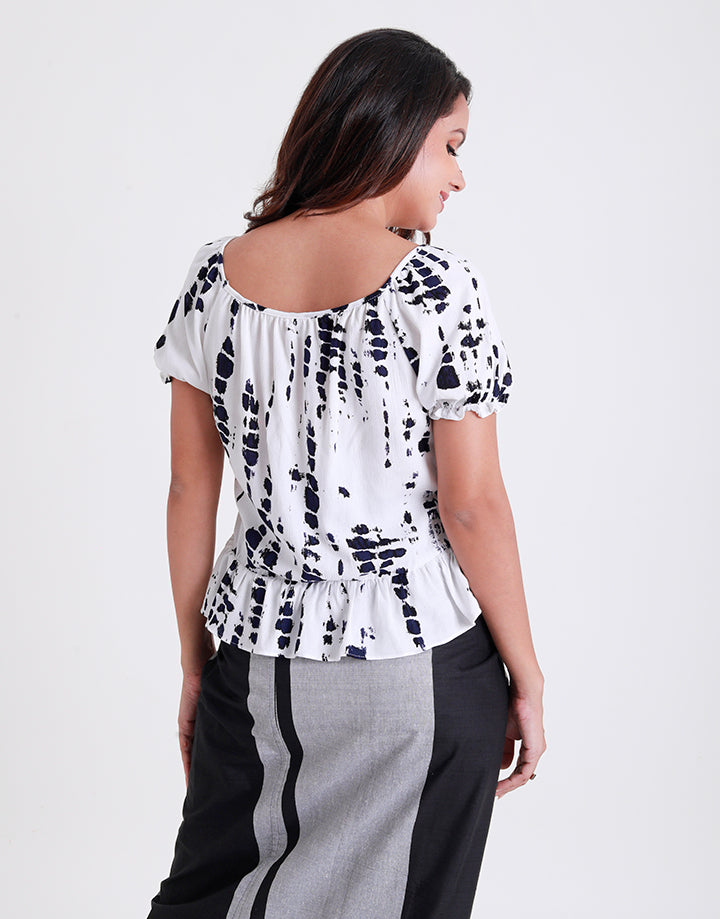 Printed Two Way Top