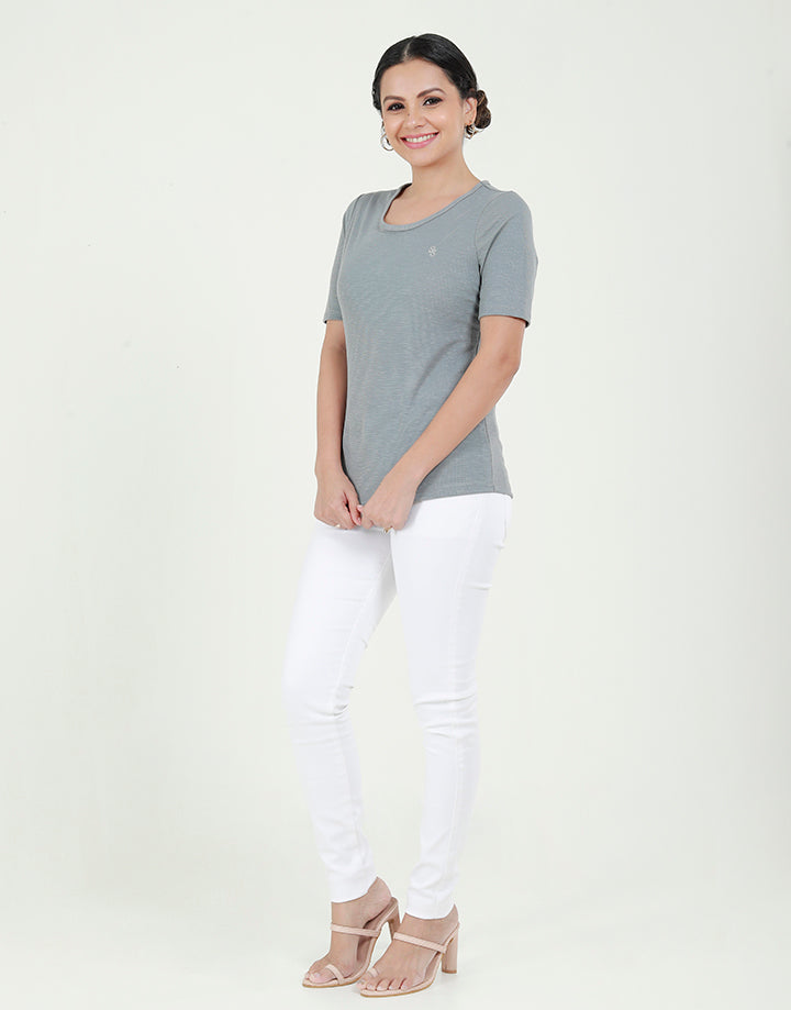 Round Neck T-Shirt with S&S Logo
