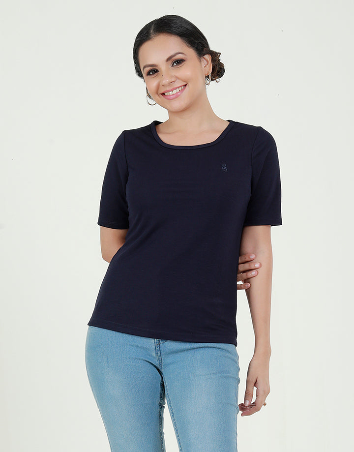 Round Neck T-Shirt with S&S Logo