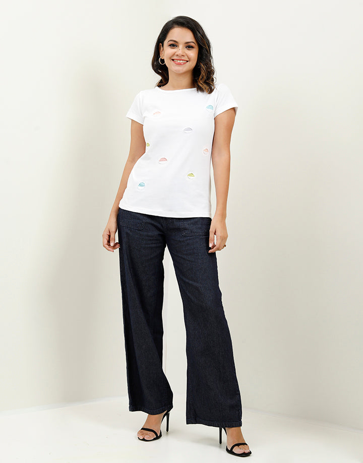 Short Sleeves T-Shirt with Design
