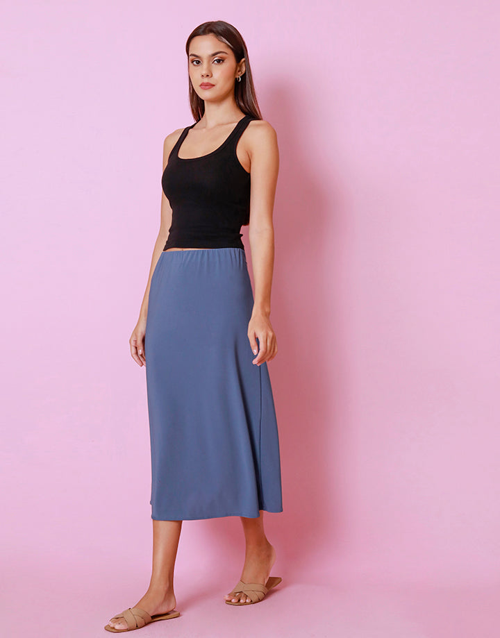 Stretch A-Linen Skirt