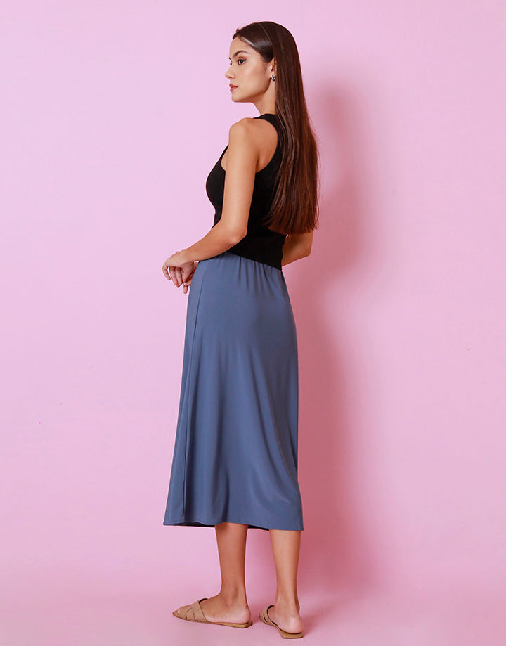 Stretch A-Linen Skirt