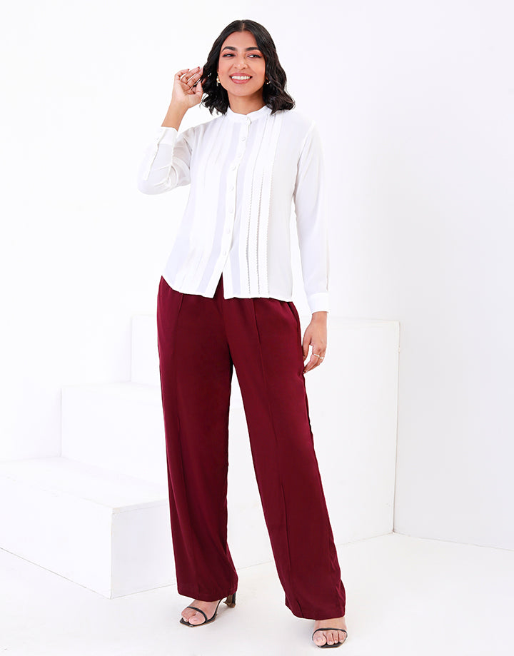 Viscose Pant with Side Pockets