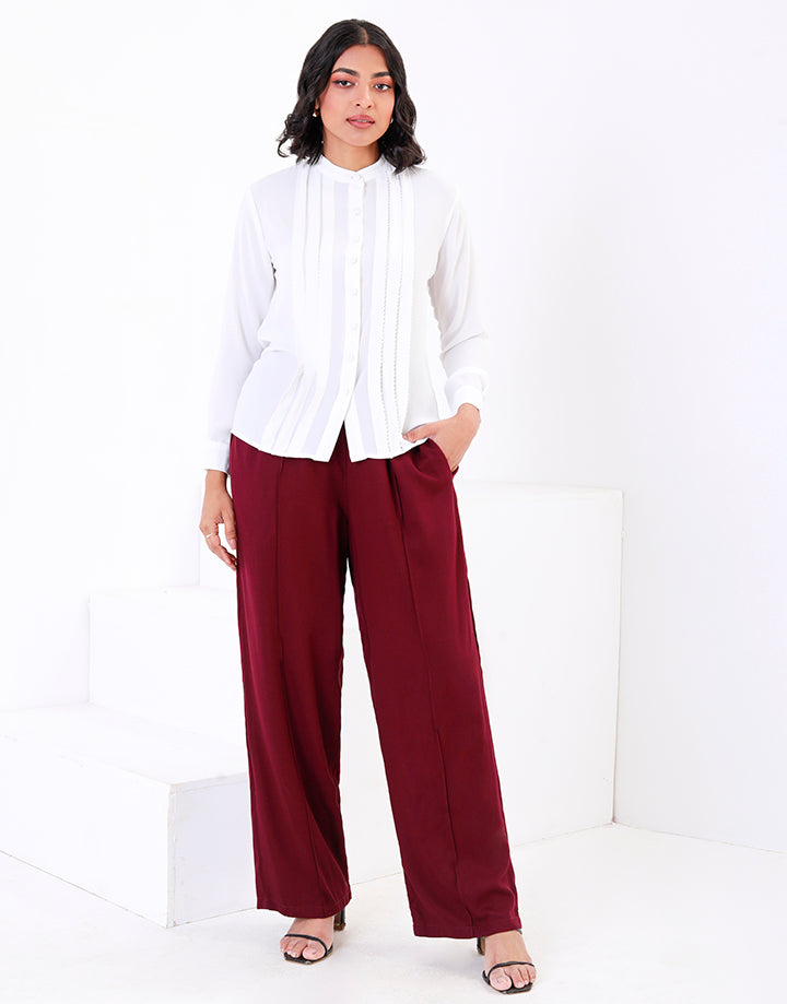 Viscose Pant with Side Pockets