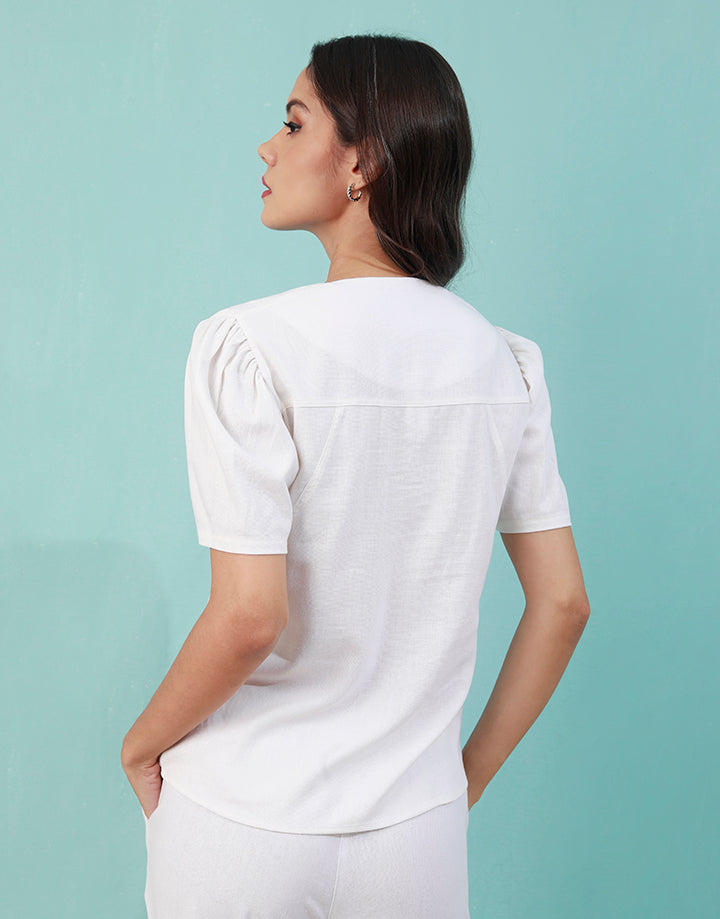 White Top with Pintuck