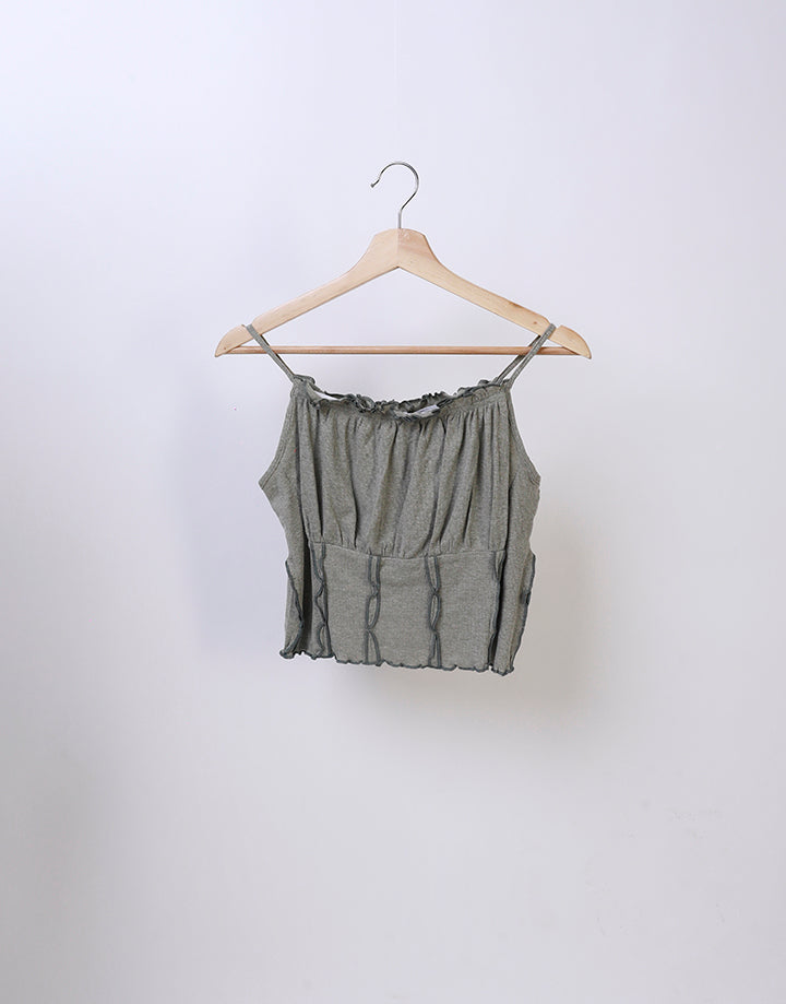 Strappy Sleeveless Crop Top