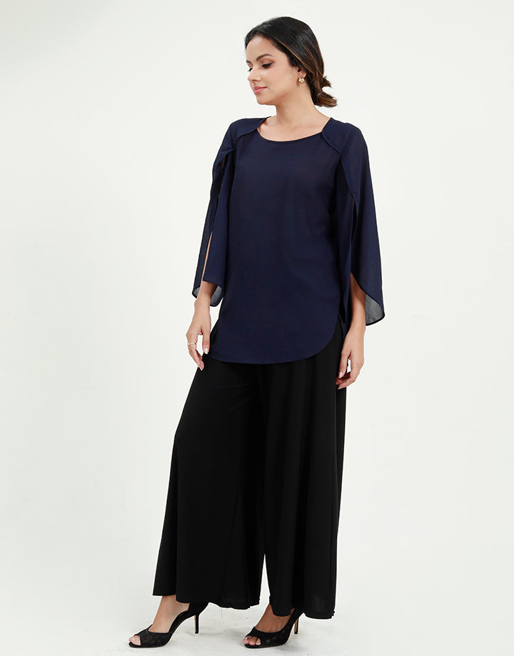Cape Sleeves Blouse