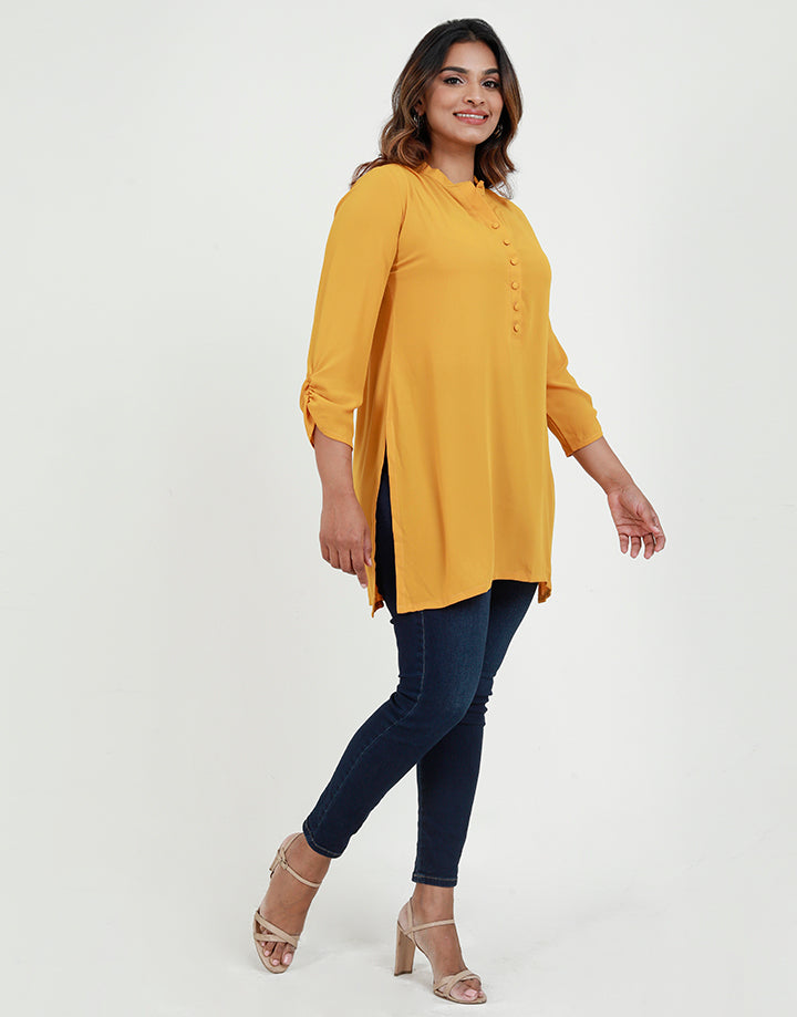 Chinese Collared Kurtha