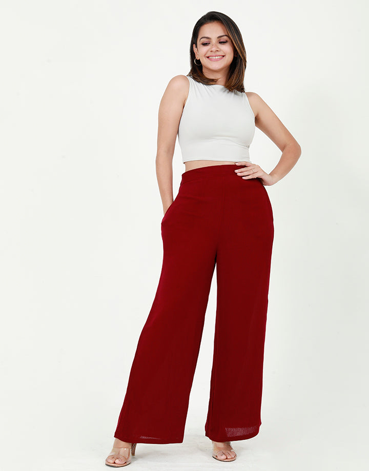 High Waisted Pant with Pockets