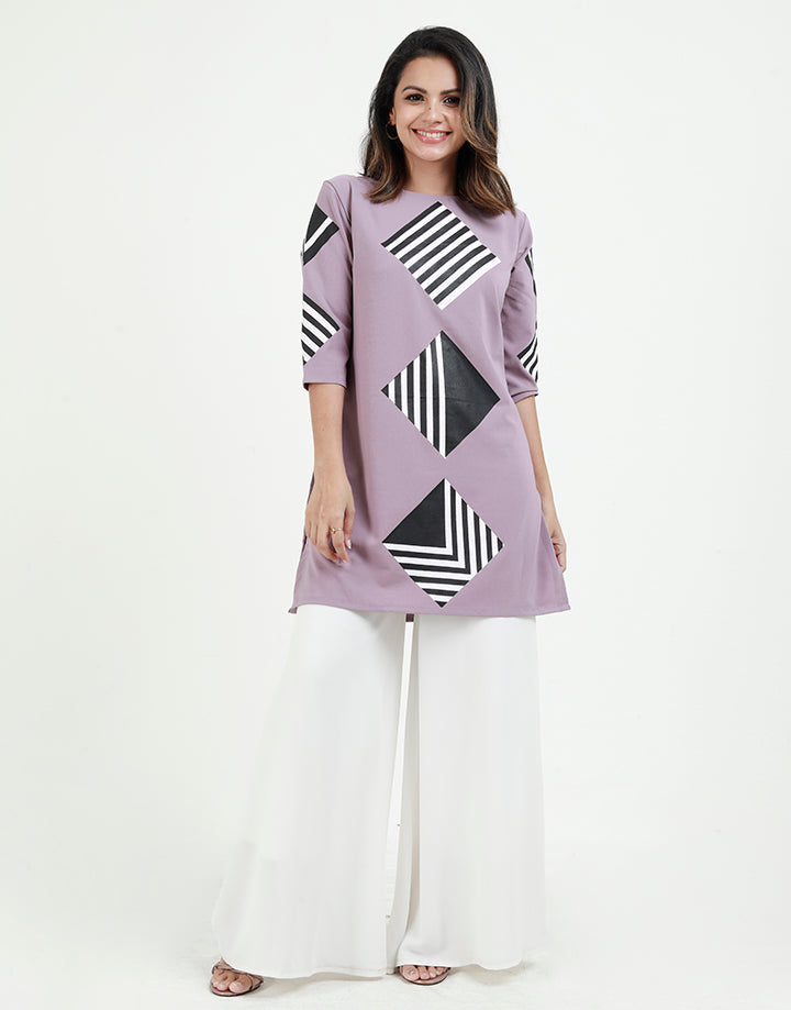 Kurtha with Placement Print